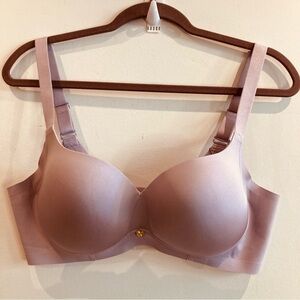 UNDERSTANCE Sz 38 C Molded Full Coverage Pale Mauve Softcup Bra New  w/ Tag